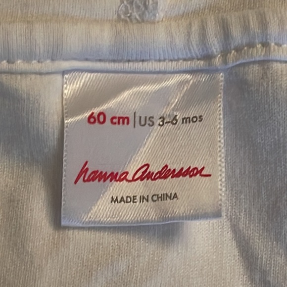 Hanna Andersson Swim hooded coverup terry cloth zip up  size 3-6 months - Picture 5 of 5